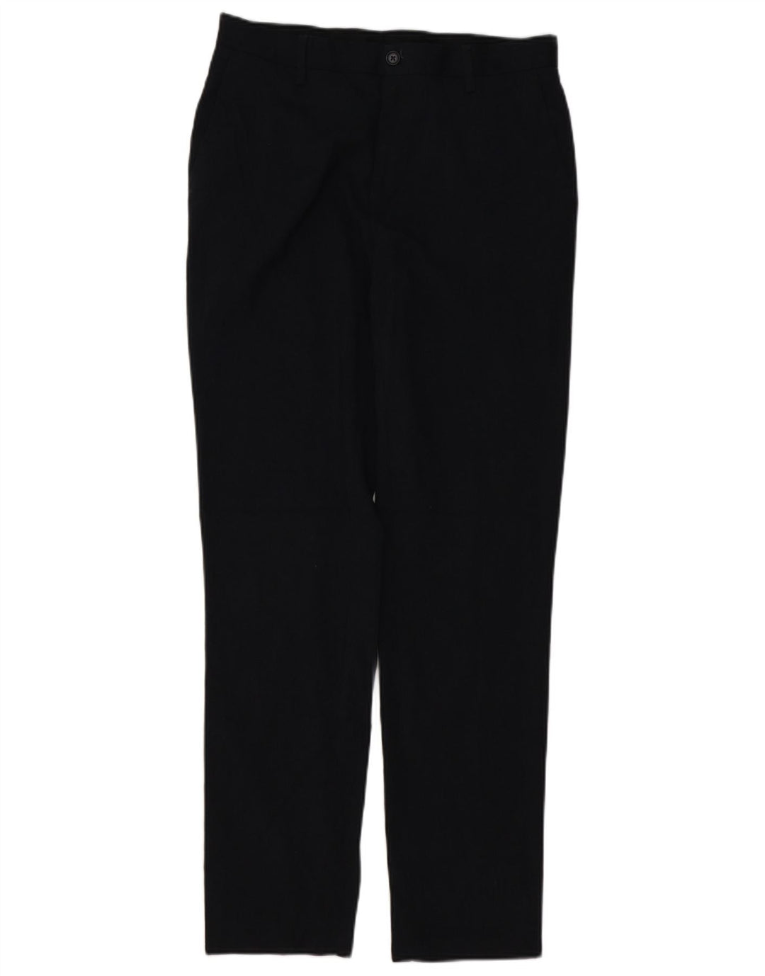 Pantaloni chino slim da uomo Marks & Spencer W32 L33 poliestere grigio