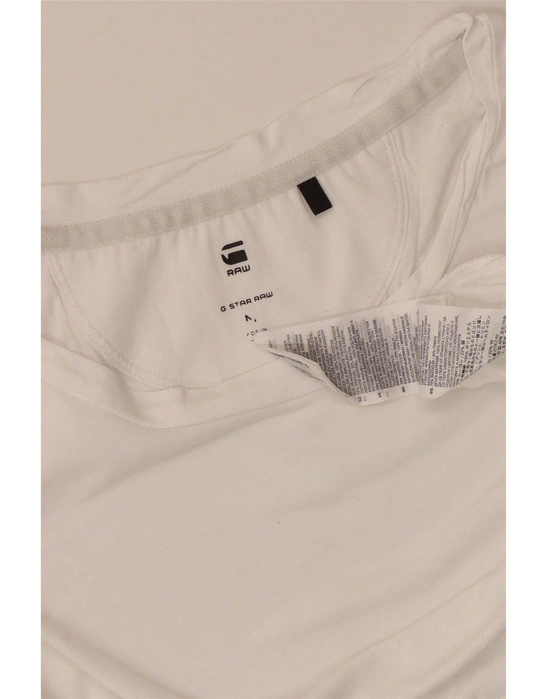 T-shirt da donna G-STAR Top UK 14 viscosa bianca media