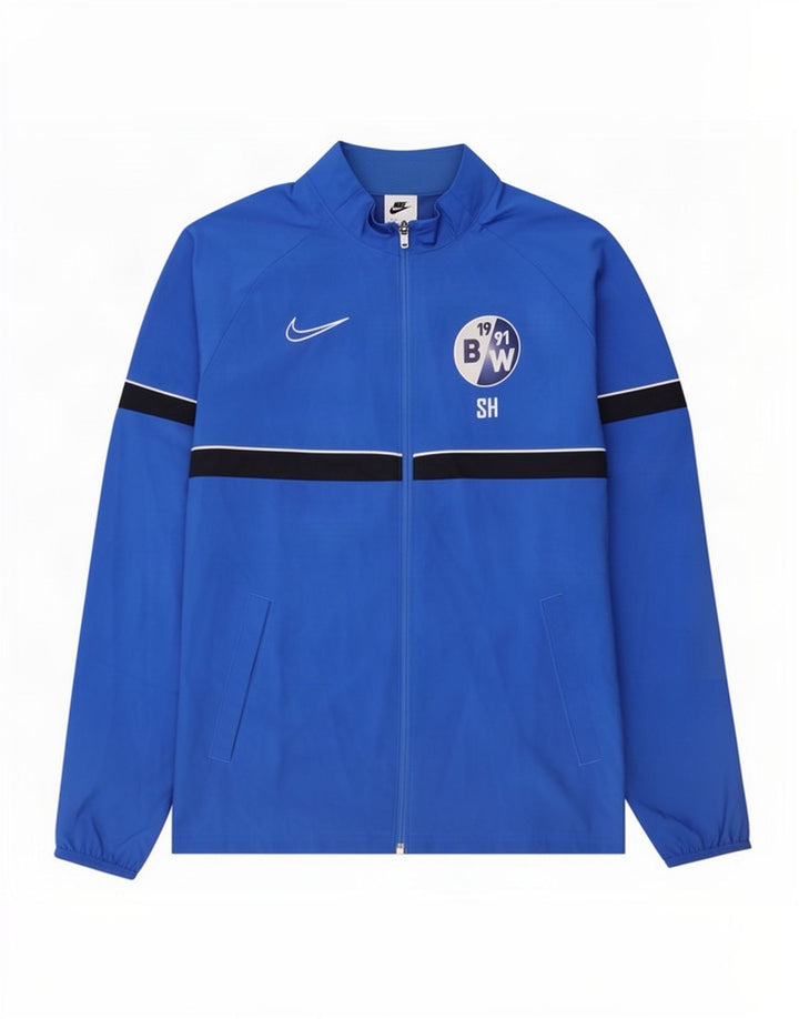 Giacca da tuta grafica Nike Dri Fit da uomo, colore blu medio
