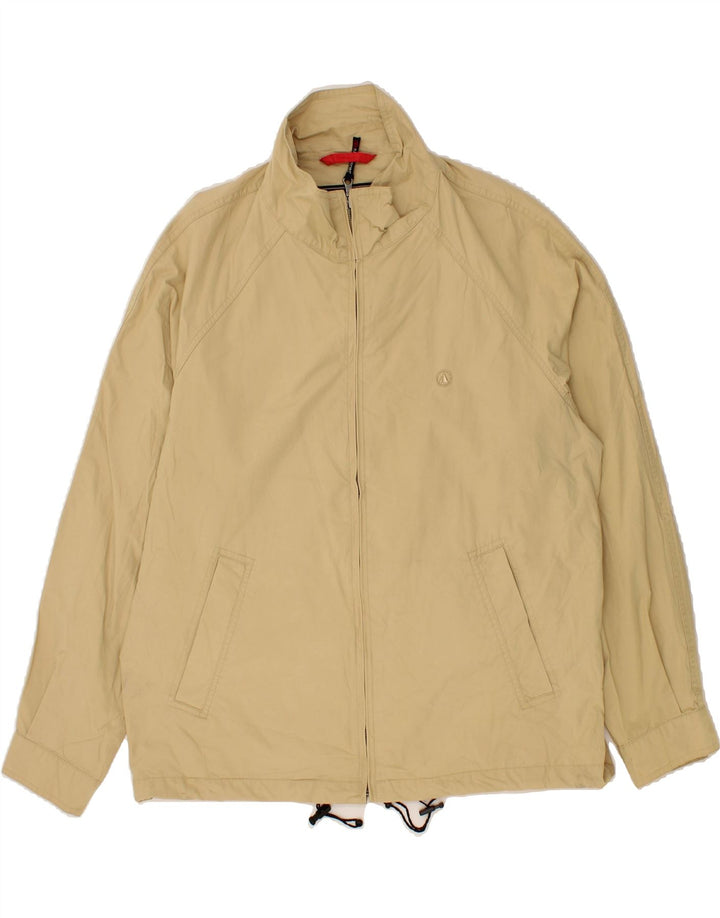 IVY OXFORD Mens Bomber Jacket IT 48 Medium Beige Cotton Vintage Ivy Oxford and Second-Hand Ivy Oxford from Messina Hembry 