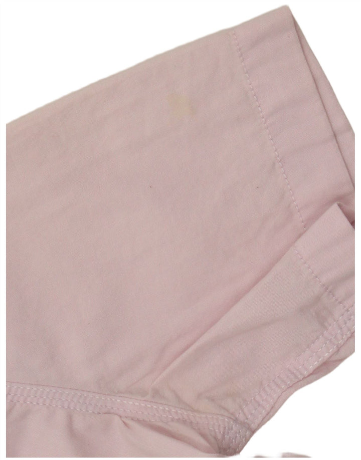 Camicia a maniche corte da uomo French Connection XS in cotone rosa