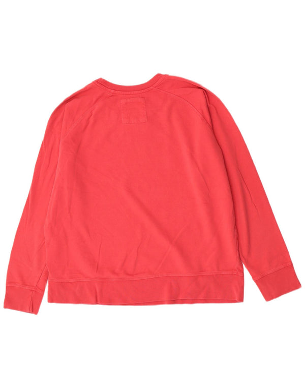 Crew Clothing Womens Sweatshirt Jumper UK 18 XL Pink Cotton