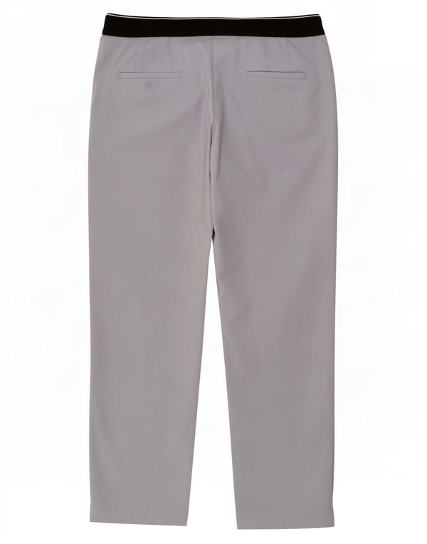 Pantaloni chino slim da donna Zara 2XL W36 L26 cotone color block blu