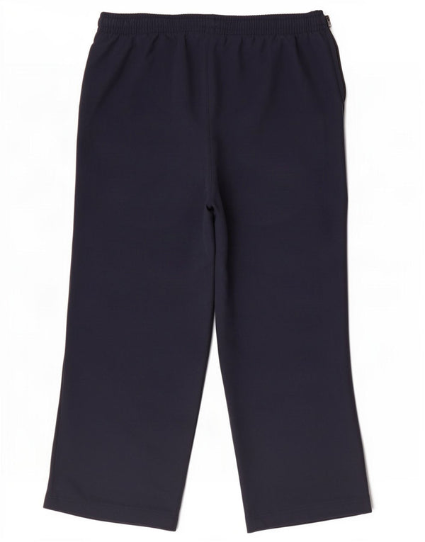 Pantaloni da tuta Reebok da donna Capri UK 10 Small Blu Navy Poliestere
