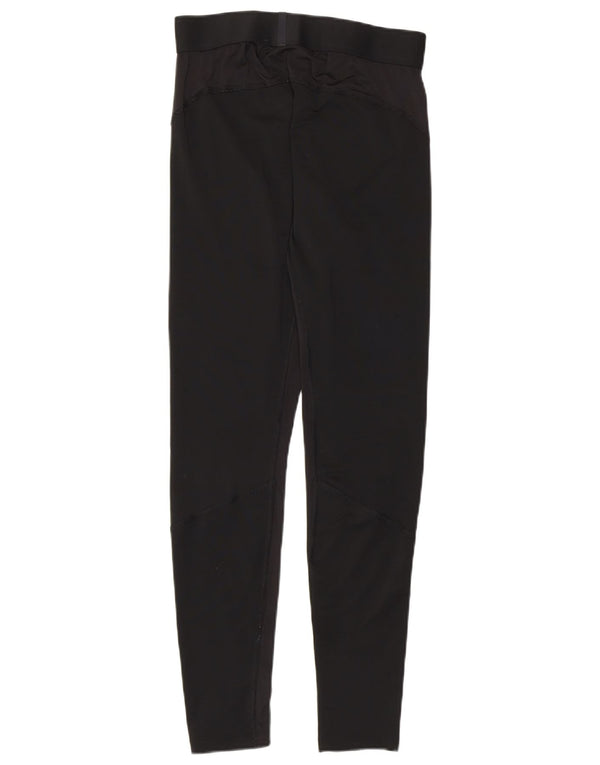Leggings Adidas Primegreen da donna UK 14 grande poliestere nero