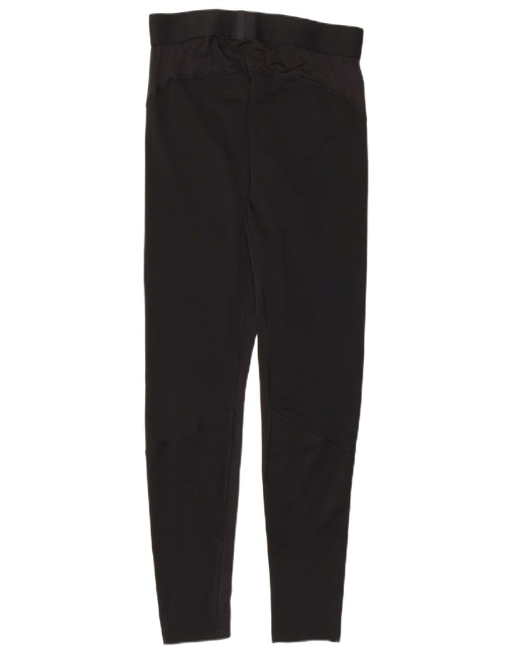 Leggings Adidas Primegreen da donna UK 14 grande poliestere nero