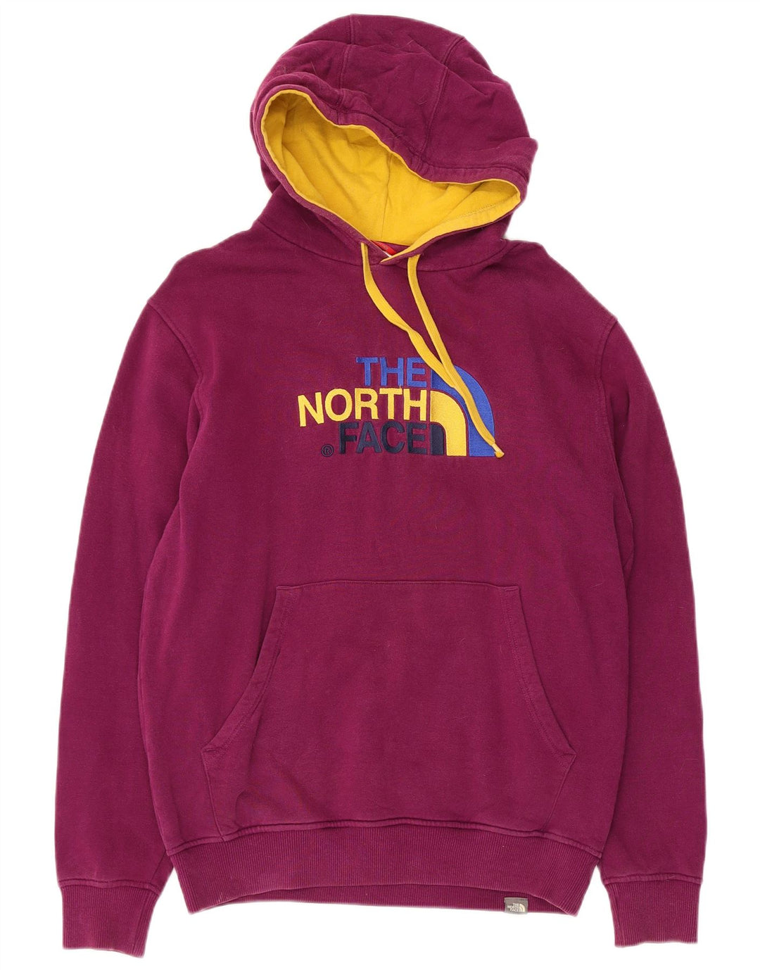 Felpa con cappuccio grafica da uomo The North Face in cotone viola medio