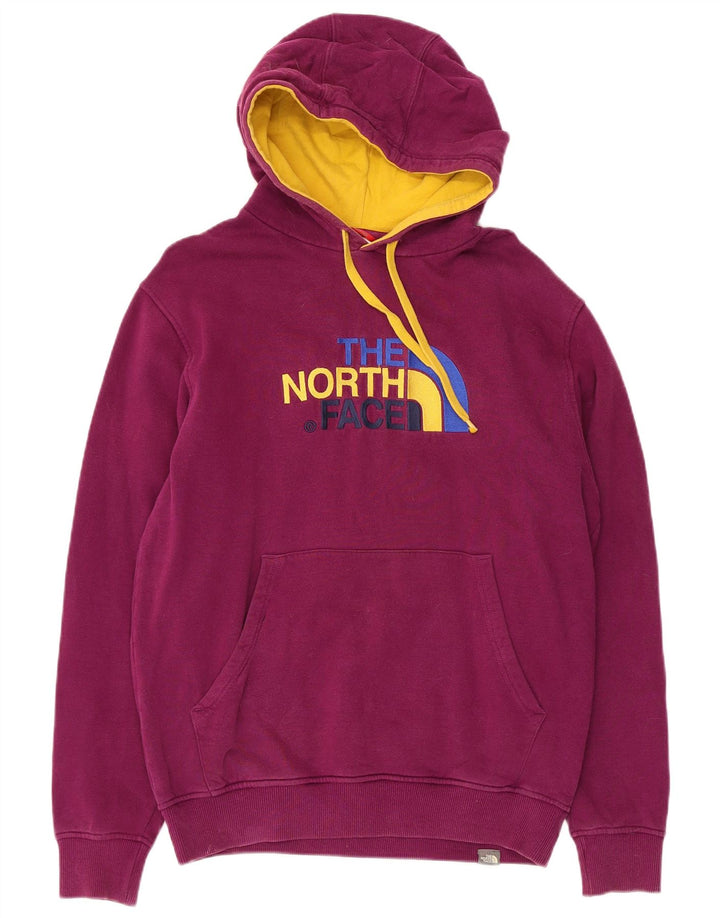 Felpa con cappuccio grafica da uomo The North Face in cotone viola medio