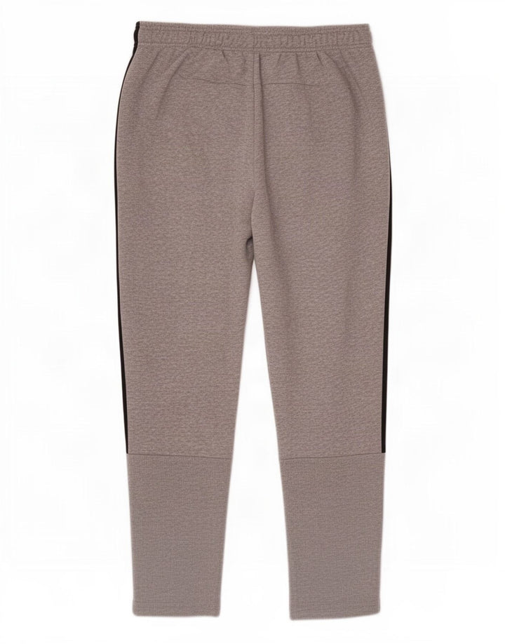 Pantaloni da tuta da uomo Adidas Large in cotone grigio