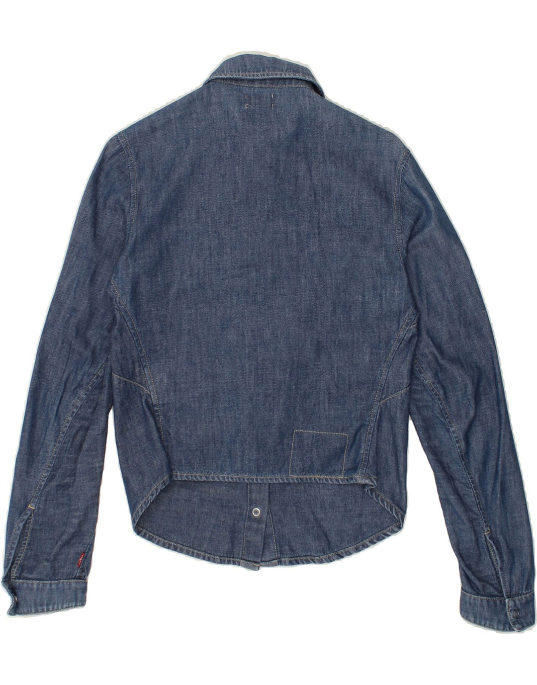 LEVI'S Girls Denim Shirt 11-12 Years Small Blue Cotton | Vintage Levi's | Thrift | Second-Hand Levi's | Used Clothing | Messina Hembry 