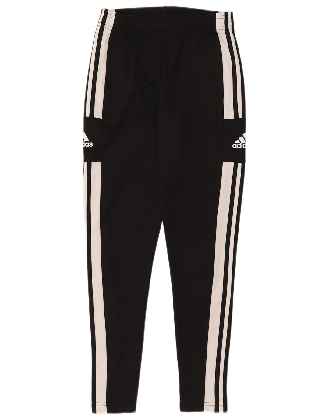 Pantaloni da tuta grafica da uomo Adidas XS poliestere color block nero