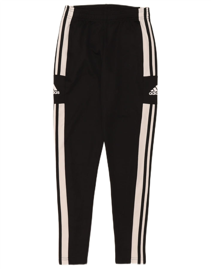 Pantaloni da tuta grafica da uomo Adidas XS poliestere color block nero
