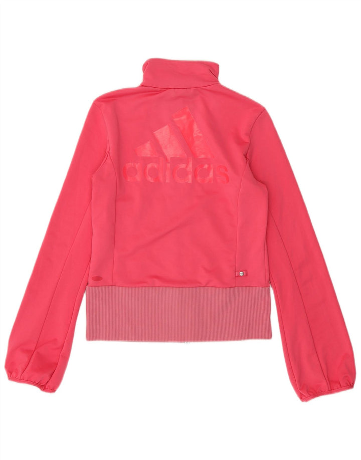 Giacca da tuta grafica ADIDAS Clima 365 da donna UK 10 piccola rosa