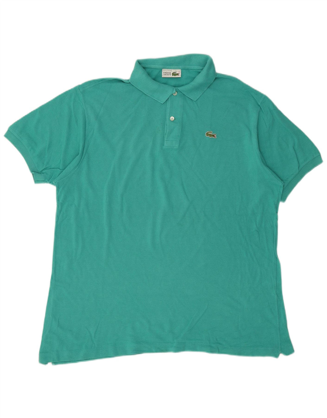Polo da uomo Lacoste taglia 7 2XL cotone turchese