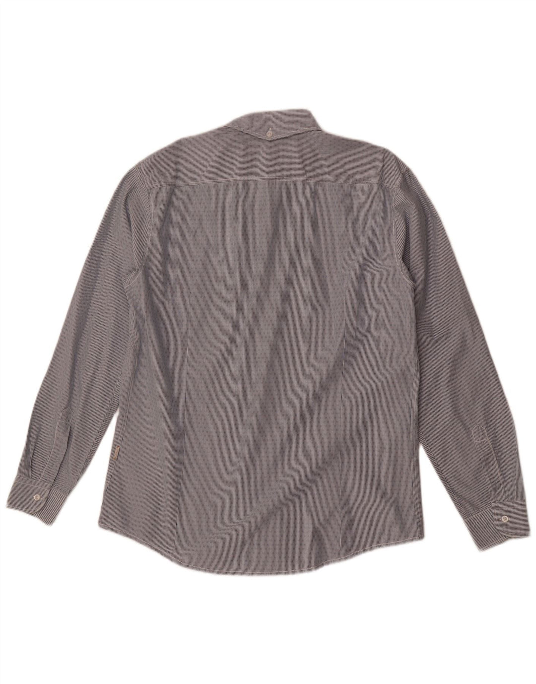 Camicia slim fit da uomo Hugo Boss 2XL cotone a righe blu