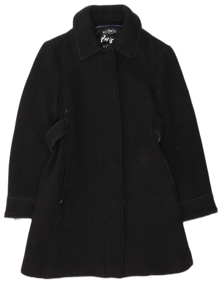Max&Co. Soprabito da donna UK 8 piccolo in lana nera