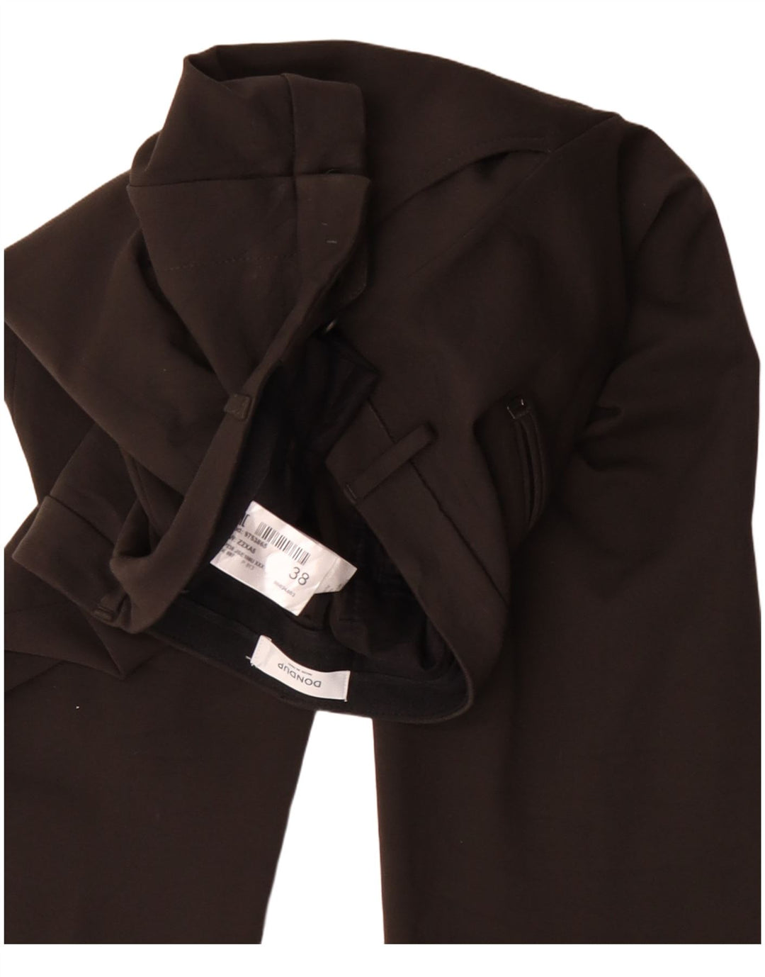 Dondup Pantaloni Skinny Casual da Uomo W38 L33 Viscosa Marrone