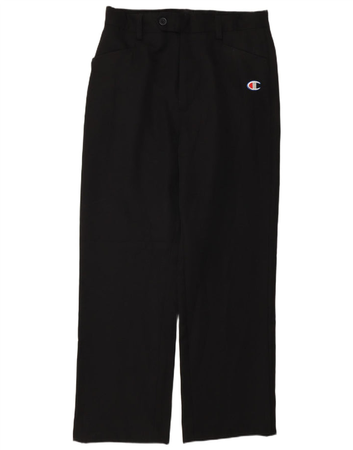 Pantaloni casual dritti da uomo Champion medi W32 L30 neri