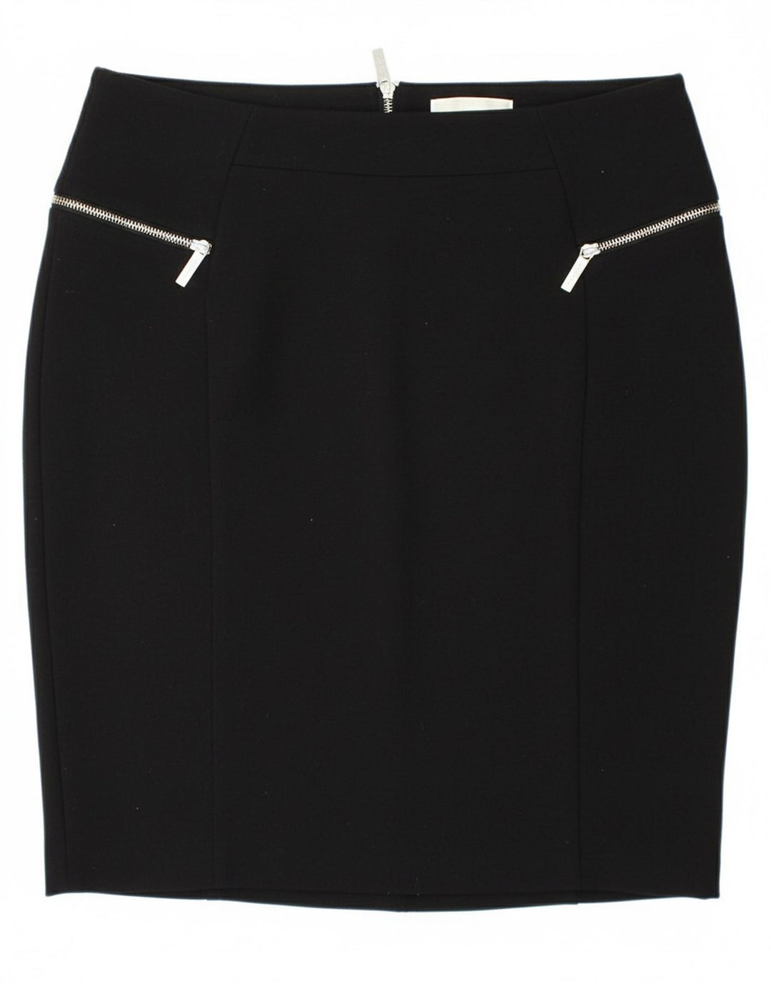 MICHAEL KORS Womens Pencil Skirt US 16 2XL W37 Black Rayon