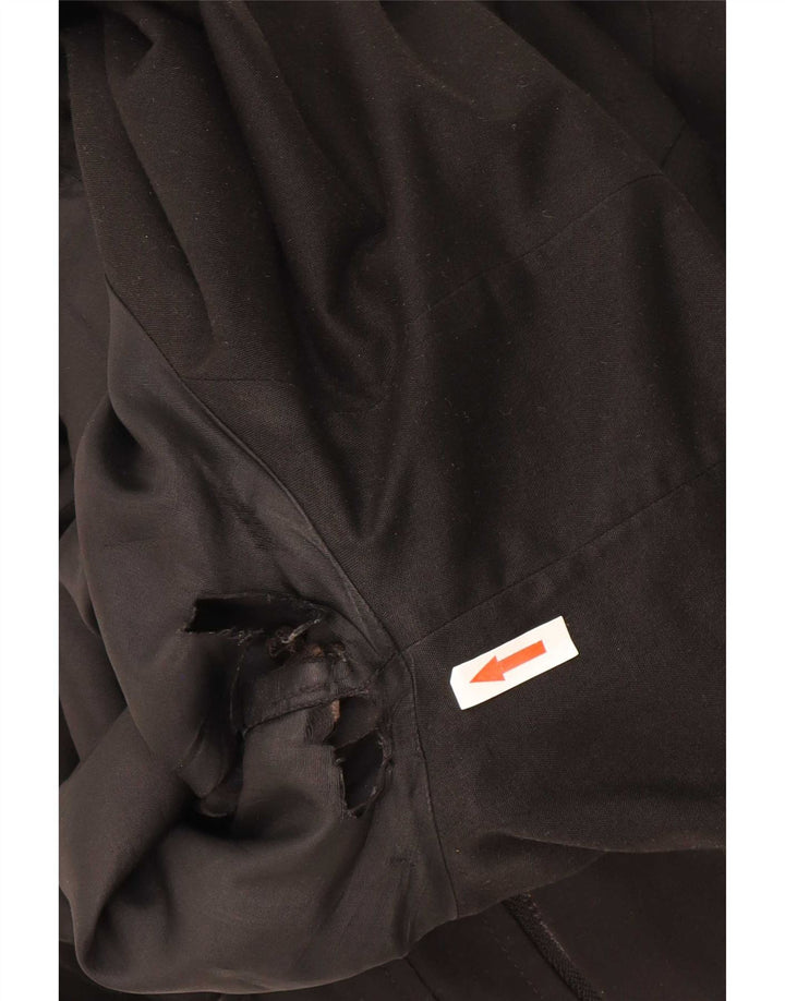 Giacca a vento con cappuccio da uomo Reiss UK 36 Small Poliestere nero