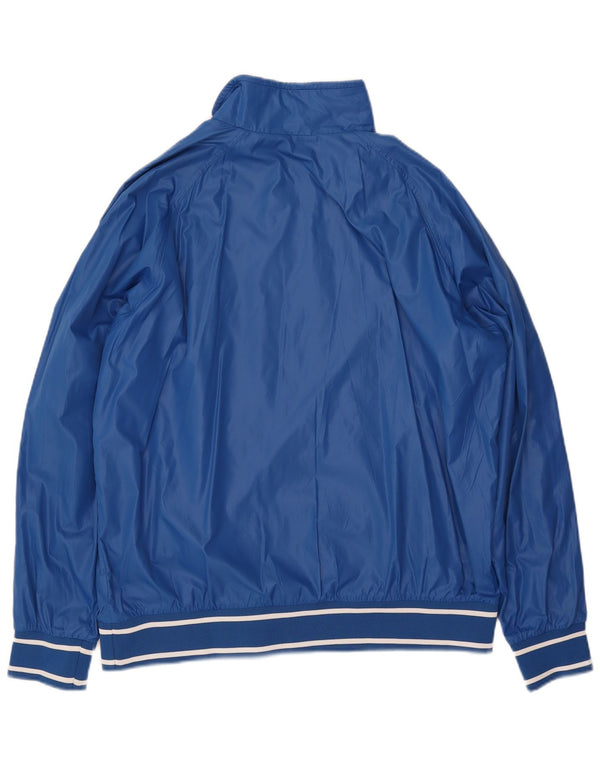 Giacca da ginnastica grafica da uomo NIKE XL in nylon blu