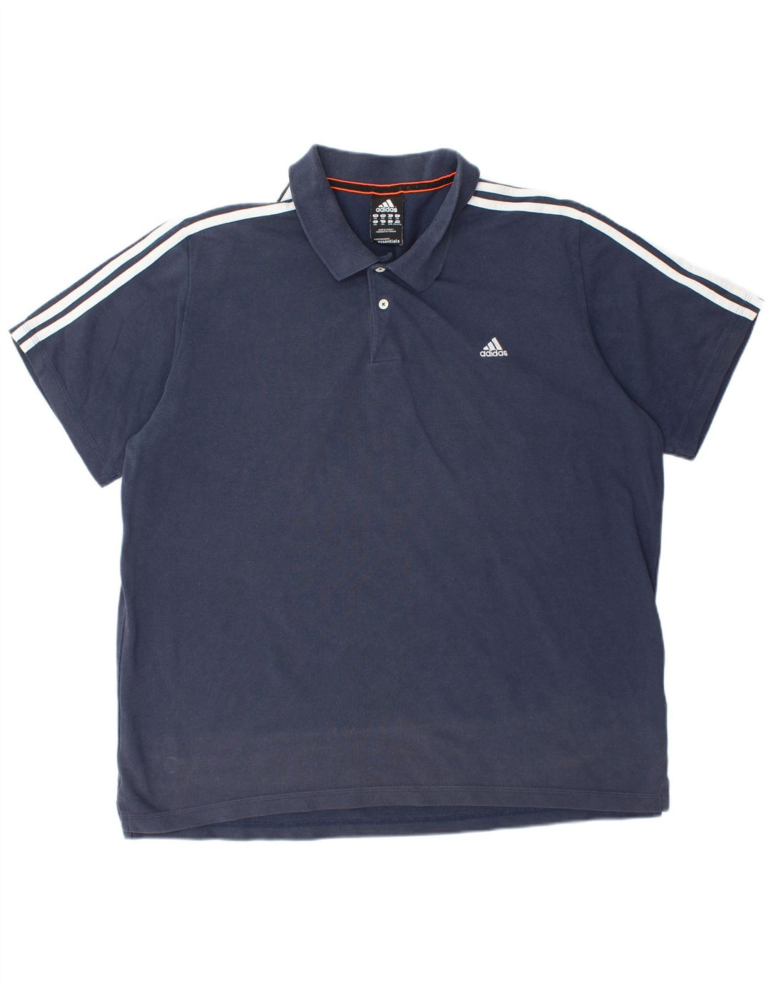 Polo ADIDAS da uomo Climalite 2XL cotone blu navy