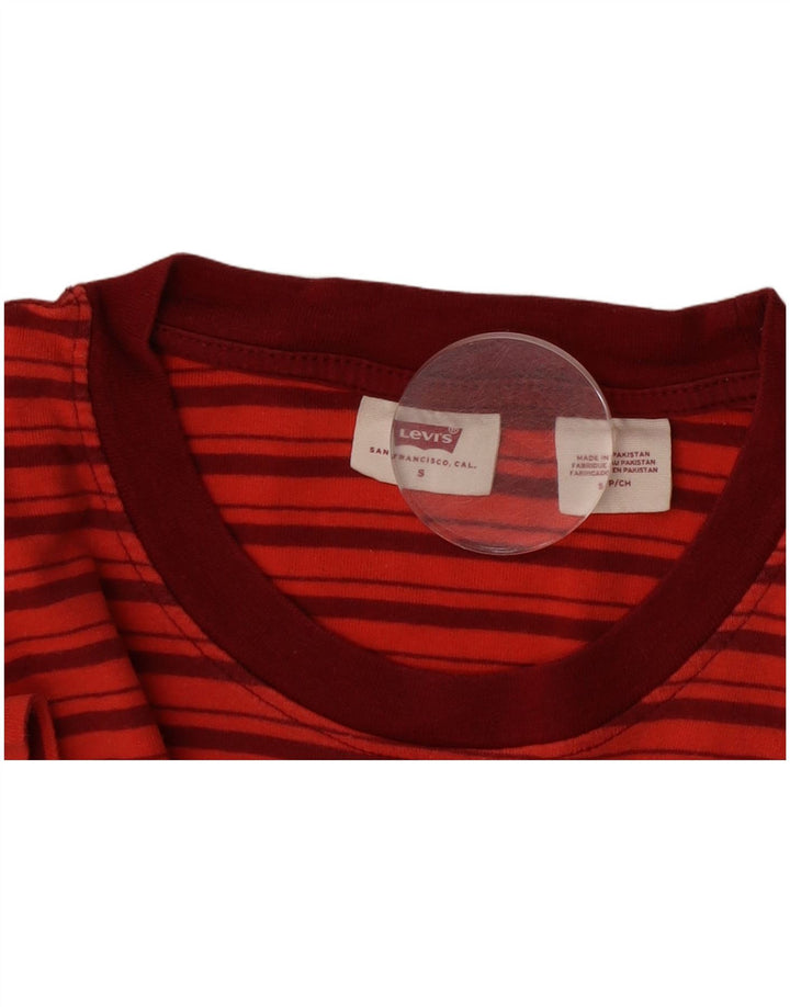 T-shirt da donna Levi's Top UK 10 piccola a righe rosse