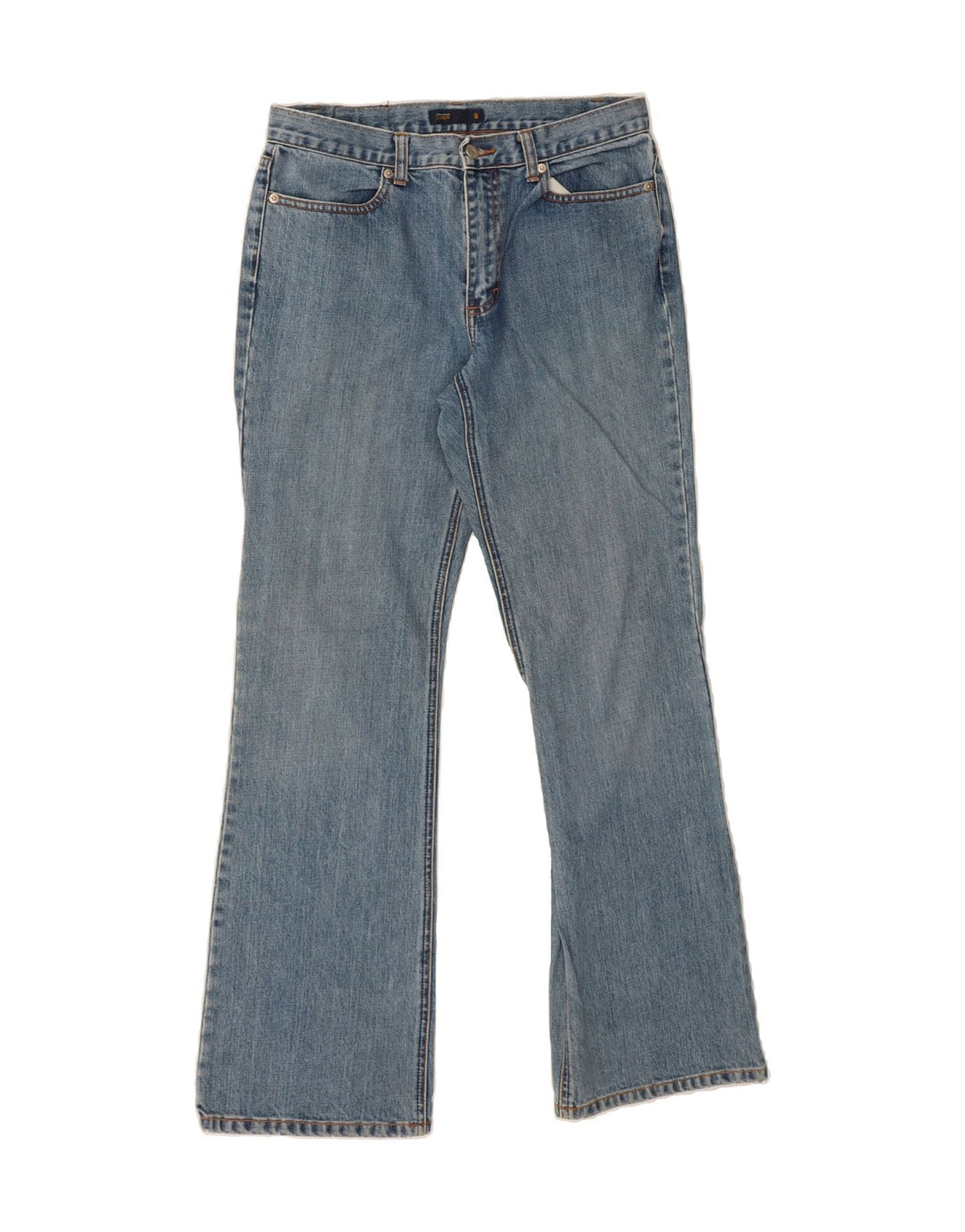J. CREW Womens Bootcut Jeans US 8 Medium W30 L30 Blue Cotton Vintage J. Crew and Second-Hand J. Crew from Messina Hembry 