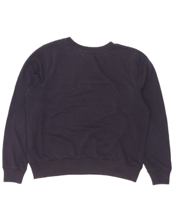 Felpa grafica da donna Marks & Spencer UK 14 grande blu navy