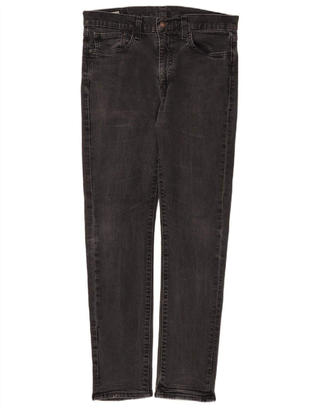 Jeans slim da uomo Levi's W34 L32 cotone grigio