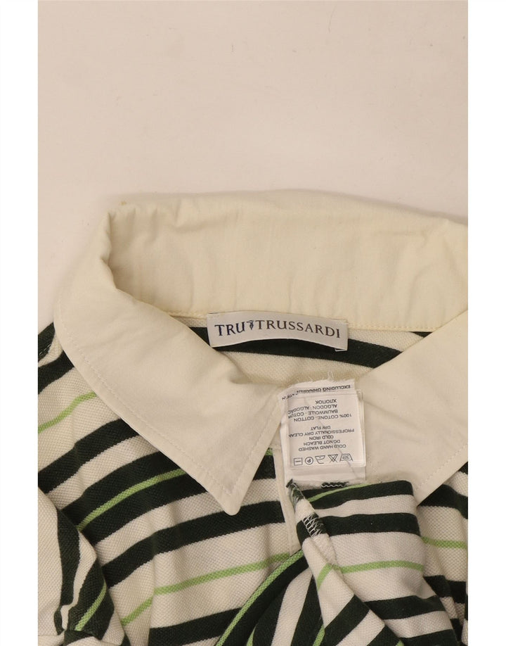 Polo Uomo Trussardi Cotone Rigato Medio Multicolor