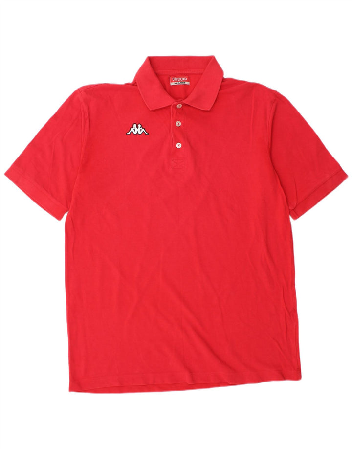 Polo KAPPA da uomo XL rossa