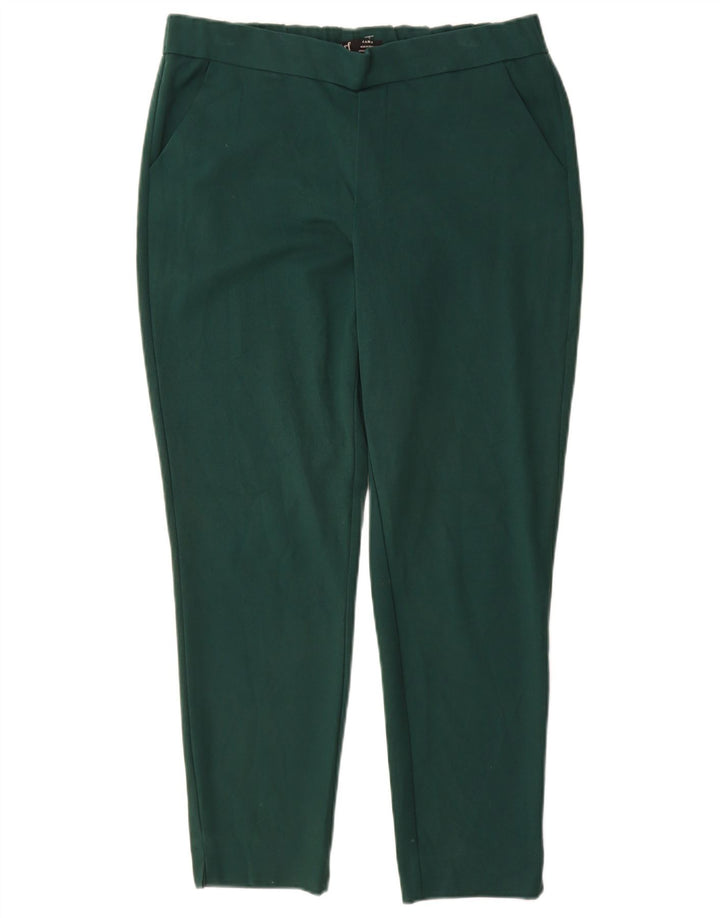 Pantaloni chino affusolati da donna Zara medi W28 L27 verdi