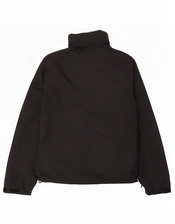 Giacca antipioggia con cappuccio da donna Helly Hansen UK 14 poliestere nero medio