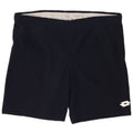 Pantaloncini sportivi da uomo Lotto Large in poliestere blu navy