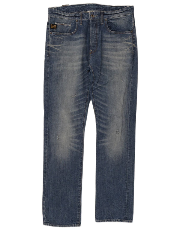 Jeans slim G-STAR da uomo W33 L32 in cotone blu