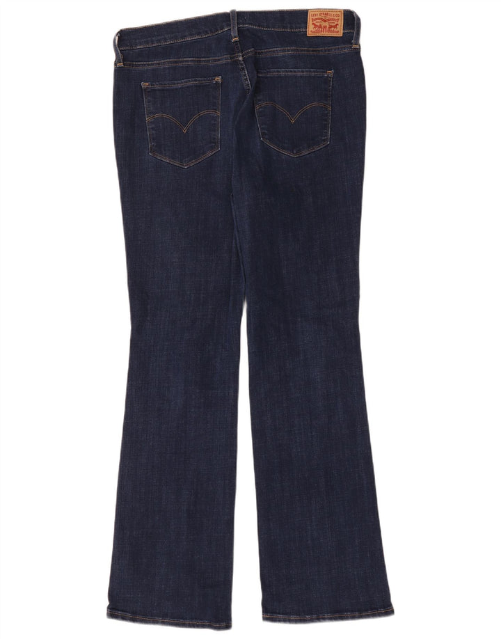 Levi's Donna 315 Shaping Bootcut Jeans W32 L32 Cotone Blu Navy