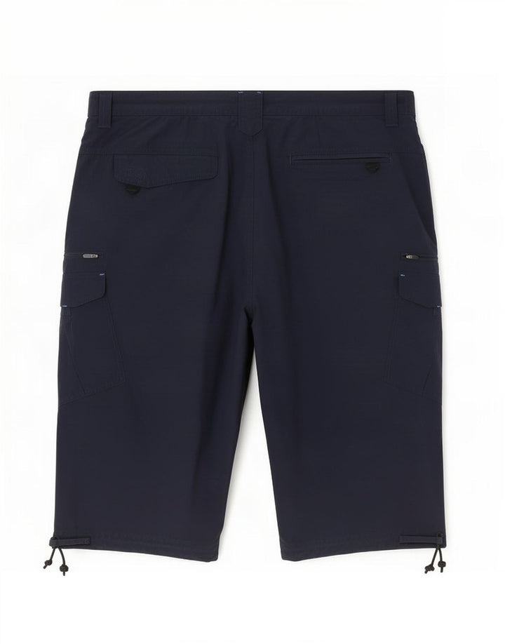Pantaloncini cargo da uomo Marks & Spencer W40 XL cotone blu navy