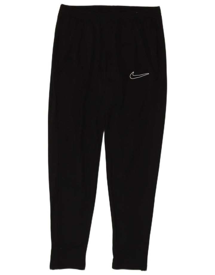 Pantaloni da tuta Nike Dri Fit da uomo, poliestere nero medio