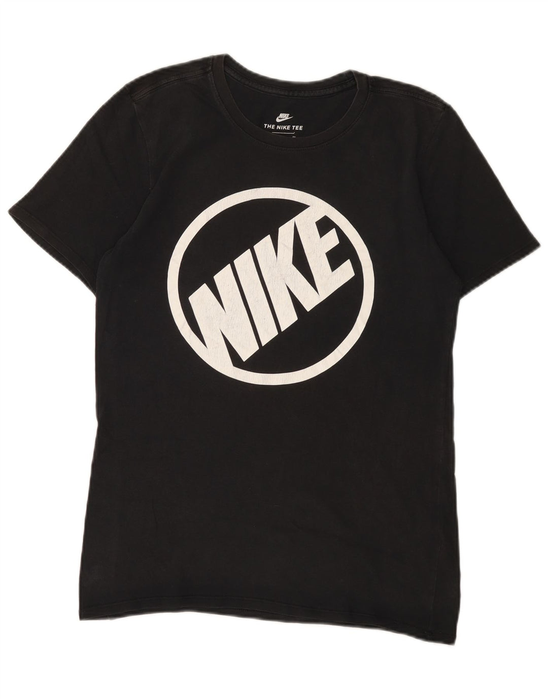 T-shirt grafica Nike da uomo con taglio atletico, piccola, in cotone nero