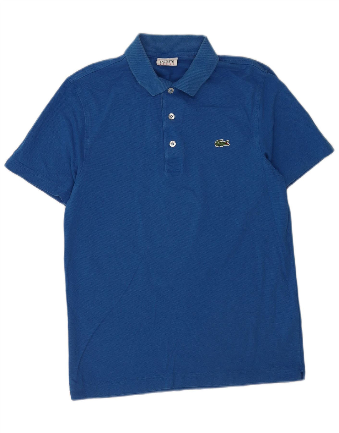 Polo da uomo Lacoste taglia 3 piccola in cotone blu