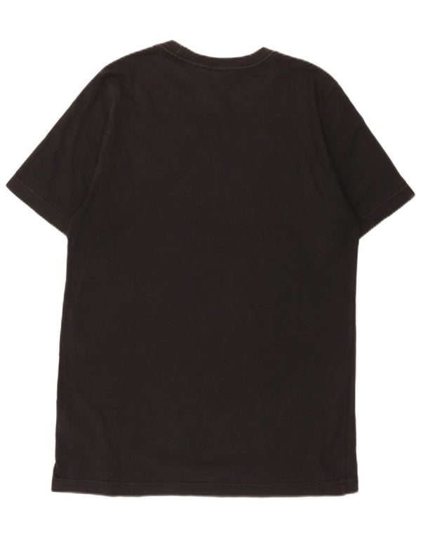 T-shirt Adidas da uomo Top Small in cotone nero