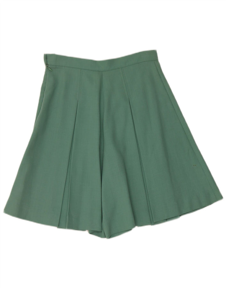 Set vintage da donna a 1 bottone e 2 pezzi UK 12 medio W28 acetato verde