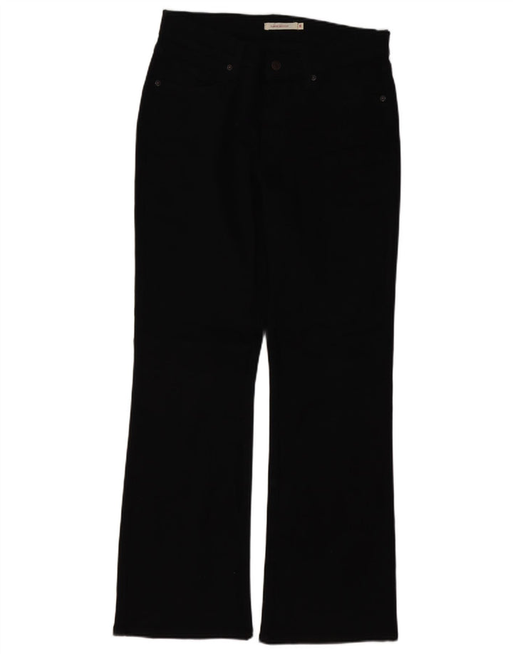 LEVI'S Jeans classici bootcut da donna US 8 medi W30 L29 cotone nero