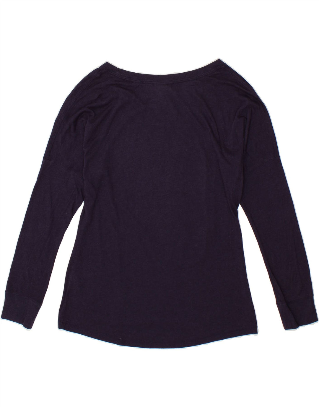 NIKE Womens Graphic Top Long Sleeve UK 10 Small Purple Polyester Vintage Nike and Second-Hand Nike from Messina Hembry 