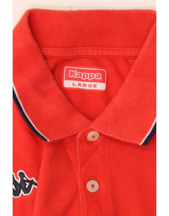 Polo Kappa Uomo Large Rossa