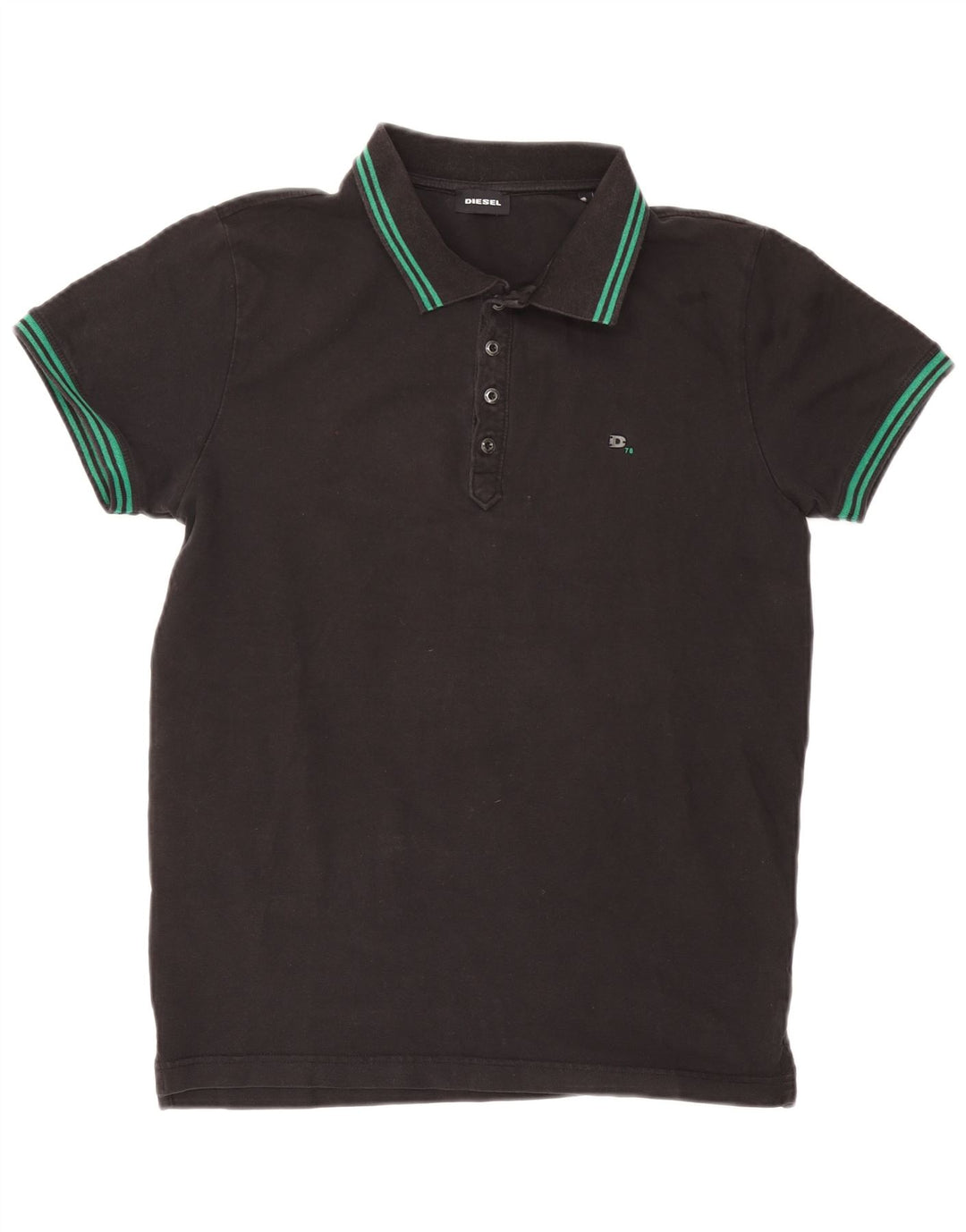 Polo da uomo DIESEL media nera