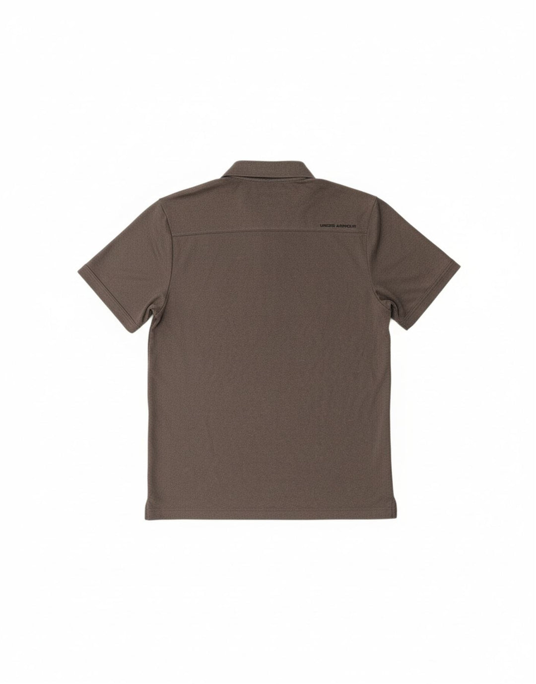 UNDER ARMOUR Mens Polo Shirt Small Grey Polyester
