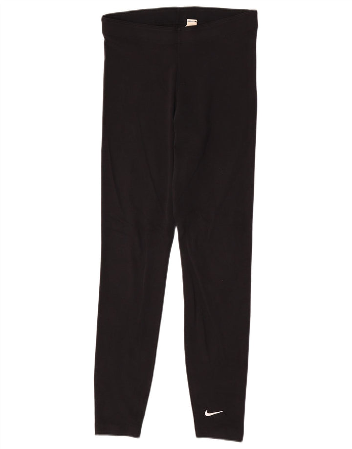 Leggings da donna Nike UK 8 piccoli in cotone nero