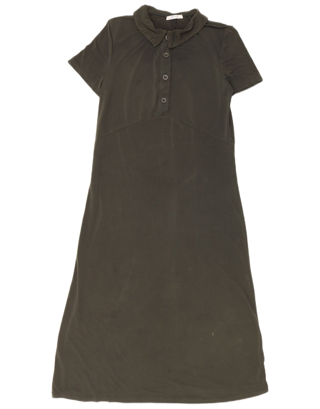 Abito polo da donna ZARA UK 12 verde medio